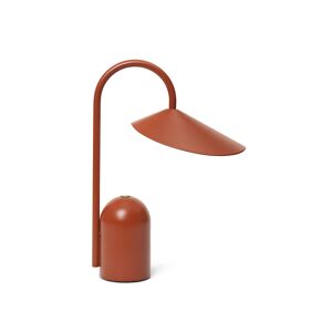 Ferm Living - Arum Portable Lamp - Oxide Red - Bærbare Lamper - Rød
