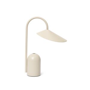 Ferm Living - Arum Portable Lamp - Cashmere - Bærbare Lamper - Beige
