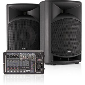 SubZero SZPA-P810 700W 10" Bærbart PA-system med Bluetooth - Nesten Nytt