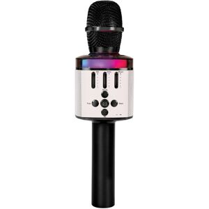 Easy Karaoke Bluetooth Karaoke Microphone Black