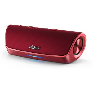 Cleer Scene Water Resistant Bluetooth Speaker Red