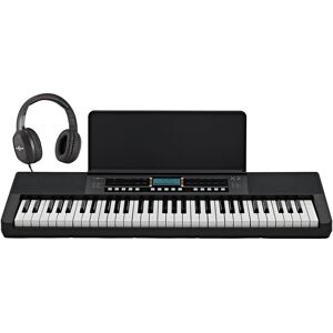 K2 61-Tangenter Keyboard med Bluetooth fra Gear4music Hodetelefonpakke