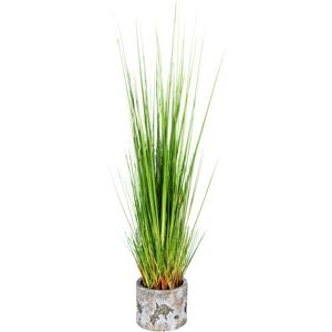 Home-tex Kunstig sivgress - Høyde 90 cm - Dekorativt grønt sivgress - Kunstig plante