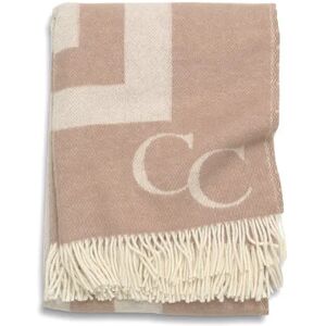 Classic Collection Monogram pledd beige