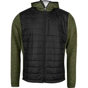 Texstar Fleecejakke – Lett, Fleksibel, Moderne Design (770005192, Svart/grønn, 1 Stykk, Størrelse-5xl) Svart/grønn 5XL