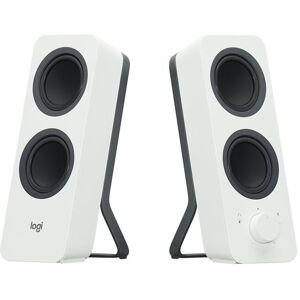 Logitech Z207 2.0 Stereo Pc-Høyttalere Med Bluetooth, Type-1, 1 Stykk, Sen-980-001292 Hvit