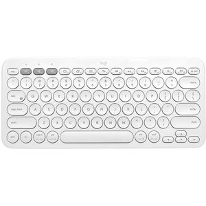 Logitech K380 Bluetooth-Tastatur For Flere Enheter, Hvit, Tysk, 1 Stykk, Sen-W127299166 Hvit
