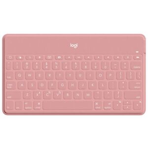 Logitech Keys-To-Go Bluetooth-Tastatur, Rosa, Tysk, 1 Stykk, Sen-W128232458 Rosa