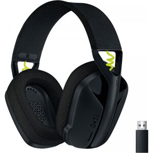 Logitech G435 Lightspeed Trådløs Gaming Headset - Svart