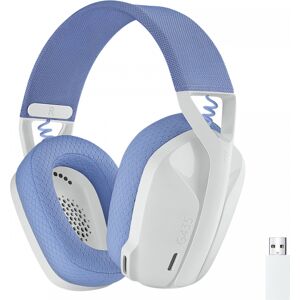 Logitech G435 Lightspeed Trådløs Gaming Headset - Hvit
