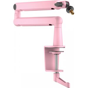 Fifine Low-Profile Boom Arm Stand - Rosa Mikrofonstativ