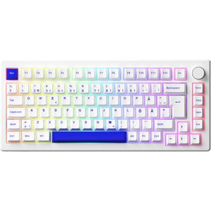 Akko Mod 007b Pc Trådløst Tastatur - Hvit [V3 Piano Pro]