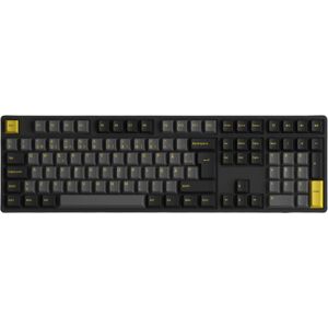 Akko 5108b Plus-S Trådløst Tastatur - Black & Gold [V3 Cream Blue Pro]