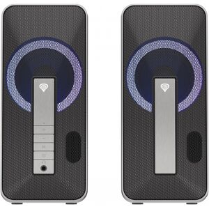Genesis Helium 100bt 2.0 Høyttalere Med Bluetooth - Svart
