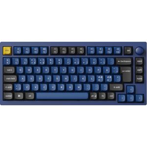 Lemokey P1 Pro Qmk 75% Rgb Iso Tastatur [Banana] - Navy Blue