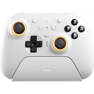 8bitdo Ultimate 2 Bluetooth Kontroller Tmr Sticks - Hvit