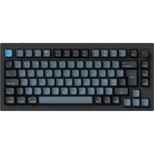 Keychron Q1 Pro Qmk 75% Rgb Knob Hotswap Trådløst Tastatur - Black [K Pro Red]