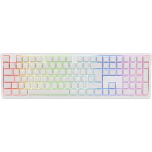 Ducky Zero 6108 Trådløst Rgb-Tastatur - Hvit [Cherry Mx2a Brown]