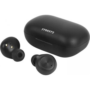 Streetz Trådløs In-Ear Hodetelefoner Med Ladeetui, Tws - Svart