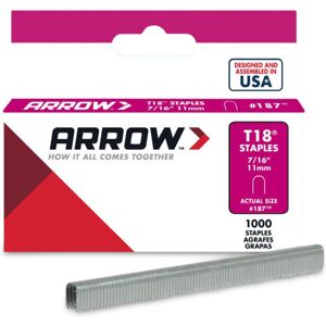 Arrow Kabelstift T18 7/16 11mm stÃ¥l - 88219