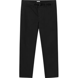 Knowledge Cotton Apparel Men's Regular Twill Pant Belt Details Black Jet XL, Black Jet