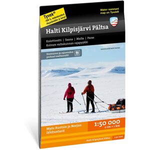 Calazo förlag Halti Kilpisjärvi Pältsa 1:50.000 NoColour OneSize