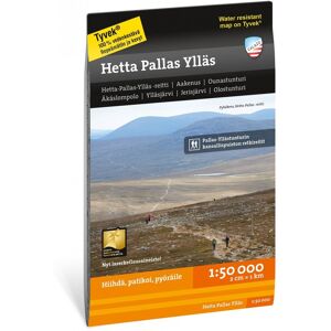 Calazo förlag Hetta Pallas Ylläs 1:50.000 NoColour OneSize