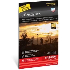 Calazo förlag Sälenfjällen 1:25.000 NoColour OneSize
