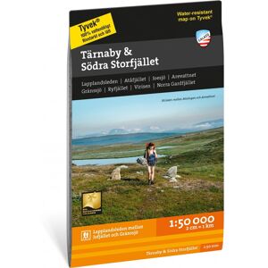 Calazo förlag Tärnaby & Södra Storfjället 1:50.000 NoColour OneSize