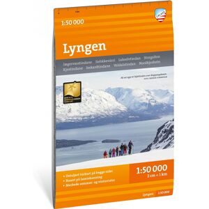 Calazo förlag Turkart Lyngen 1:50 000 NoColour OneSize