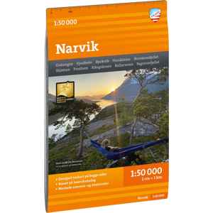 Calazo förlag Turkart Narvik 1:50.000 NoColour OneSize