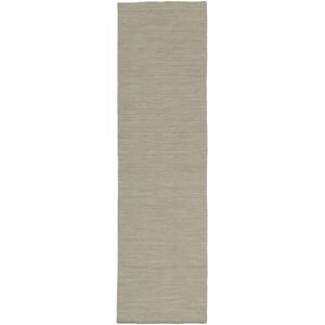 RugVista Kelim loom Teppe - Lysegrå / Beige 80x300