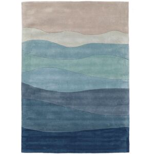 Håndknyttet. Opphav: India Feeling Handtufted Teppe - Blå 250x350