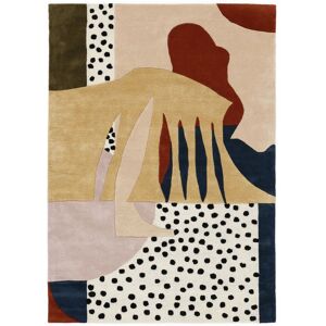 RugVista Don't Leaf Me Teppe - Beige / Flerfarget 200x300
