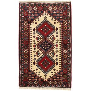 Håndknyttet. Opphav: Persia / Iran Yalameh Teppe 83x135