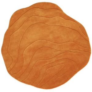 RugVista Barba Teppe - Oransje Ø 150