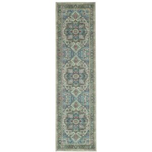 RugVista Georgia Oriental Teppe - Grønn / Flerfarget 80x300