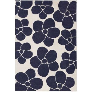 RugVista Primavera Teppe - Mørk blå / Off white 160x230