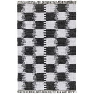 RugVista Sorbet Chess Teppe - Svart / Vit 160x230