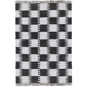 RugVista Sorbet Chess Teppe - Svart / Vit 200x300