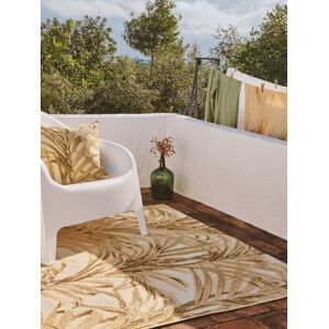 RugVista Areca Teppe - Gul / Vit 140x200