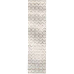 RugVista Nano Teppe - Brun / Vit 80x300