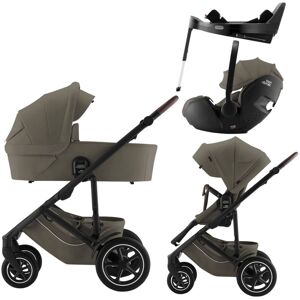 Britax SMILE 5Z Duovogn + Baby-Safe PRO Babystol og base, Lux Urban Olive