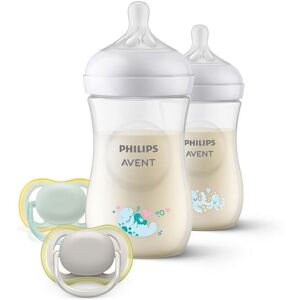 Philips Avent Startsett, 2x260ml Tåteflaske + 2x Smokker