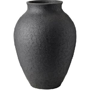 Knabstrup Keramik Knabstrup vase 20 cm Svart