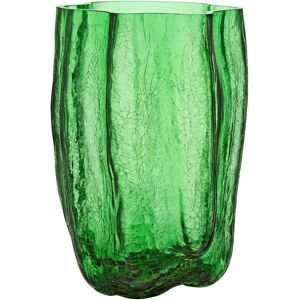Kosta Boda Crackle vase 37 cm Grønn