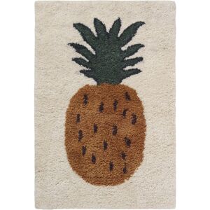 Ferm Living Fruiticana teppe S 80 x 120 cm Pineapple
