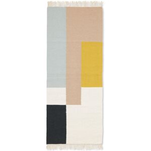 Ferm Living Kelim teppe 70 x 180 cm Squares