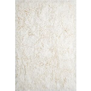 Layered Shaggy teppe 300 x 400 cm Bone White