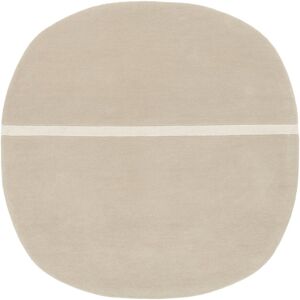 Normann Copenhagen Oona teppe 140 x 140 cm Sand